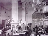 Kavana »Corso« 1907. godine. Interijer. Arhitekt Otto Goldscheidet
